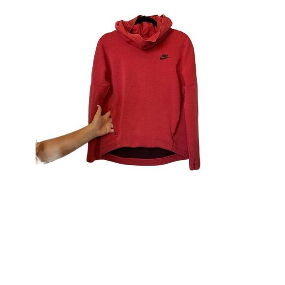 Nike Watermelon Red Pink Cowl Hoodie - Picture 2 of 8